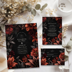 Reserve A Data Antique Art Nouveau Casamento Floral