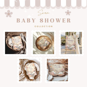 Cartão De Informações Swan Lake Garden Diapper Raffle