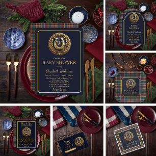 Cartões de agradecimentos plano azul Emblem Emblem