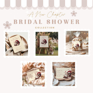 Convites Um novo capítulo começa o chá de panela gótico