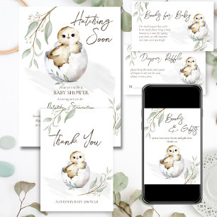 Poster Sinal de espingarda de fralda de aves em breve