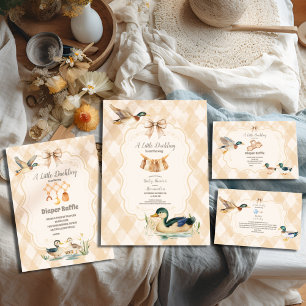 Cartão De Informações Um Pequeno Sapo De Chá de fraldas