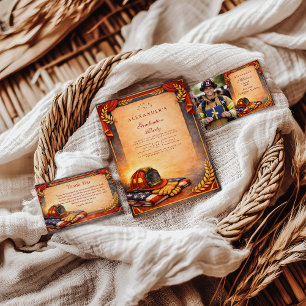 Convites Formatura do Corpo de Bombeiros