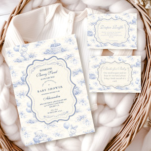 Cartão De Informações Sorteio de Fraldas do Jardim de Mirtilo Arco-Íris 