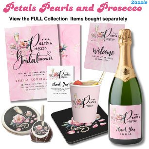 Petals Pérolas Chá de panela Prosecco