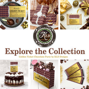 Papel De Presente Bar de chocolate