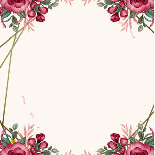 Convites Dusty Rosa Geométrico Floral Wedding