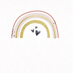 Convite de Aniversário para Foto do Arco-Íris Mode