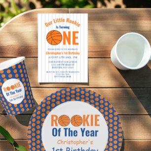 Convites Aniversário de 1 ano do Rookie Basketball