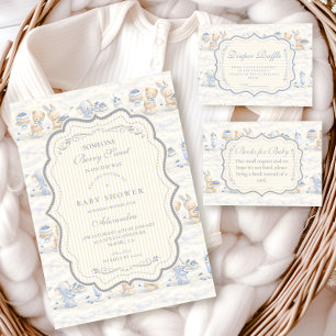 Cartão De Informações Sorteio de Fralda de Tecido Teddy Coelho com Mirti