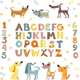 Cobertor De Velo Baby Blanket - Letras ABC