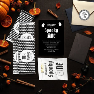 Adesivo Spooky Um primeiro aniversario