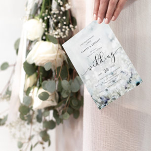 Convites Casamento de Marinha Selvagem de Mata