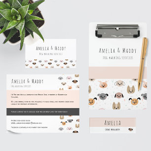 Negócios em Marcha - Jovem Empresário Folheto