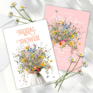 Cartão De Agradecimento Chá de panela de Buquê grande