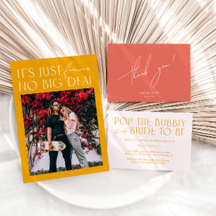 Cartão De Informações Detalhes mínimos do rosa vibrante e código QR on-l