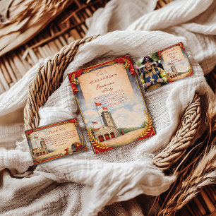 Convites Celebração de Formatura de Primeiro Respondente