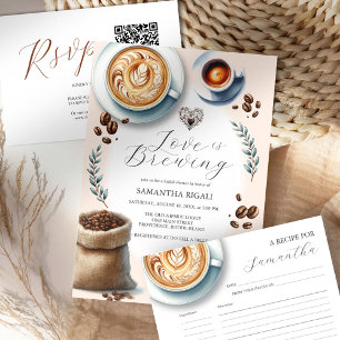 Tema do Café de Cartões de Receita Imprimíveis