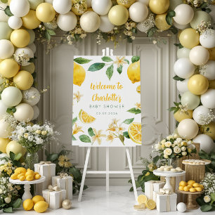 Pratos de Papel Personalizados de Limão Cítrico