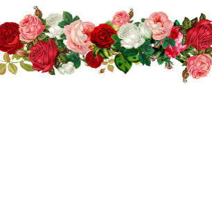 Convites Rosas Floral Garland Flower Casamento