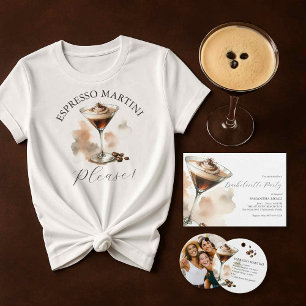 T-shirt Espresso Martini, bonita e engraçada