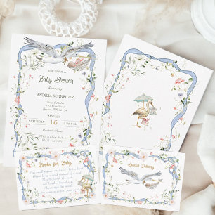 Adesivo Chá de fraldas de Fita de Flor Selvagem de Tempest