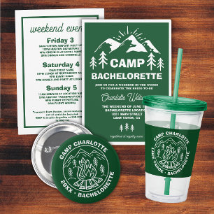 Convites Camp Bachelorette