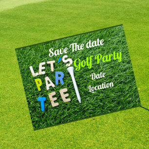 Papel De Presente Feliz aniversário para o golfe 