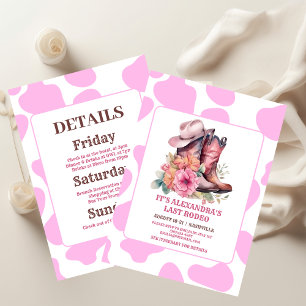 Adesivo Última Festa de solteira do Rodeio Ocidental