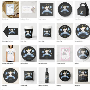 Cartão De Informações Livros de Balões de Coração Elefante Mais vazio pa