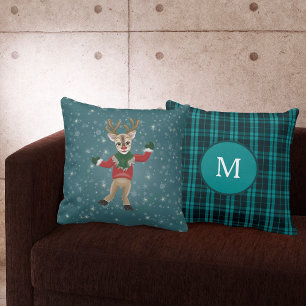 Cartão De Festividades Rudolph, a foto de Natal da Reindeer Vermelha Nose