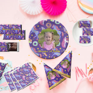 Adesivo Cortar Unicórnios de Foto Personalizados, Rosquinh