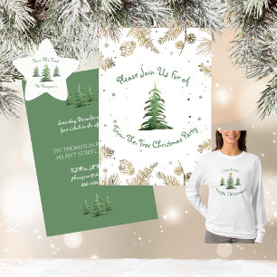 Camiseta Estrela de Natal, Nome da Criança