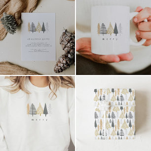 Papel De Presente Natal moderno do CLARA que envolve papel feriado