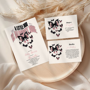 Prato De Papel Chá de fraldas de Halloween Rosa Gótico