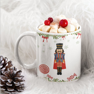Etiqueta Para Presente Feliz Natal Mensagem Personalizada Nutcracker Wrea