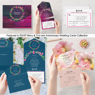 Detalhe de Casamento Floral Laranja Geo Brilho Dou
