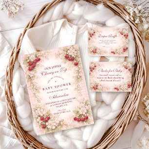 Guardanapo De Papel Nosso Pequeno Chá de Bebê Flor de Cerejeira