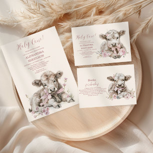 Guardanapo De Papel Chá de fraldas de Vaca Floral Highland