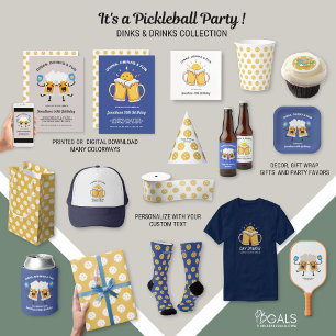 Convites Dinks e Bebidas Colas de Cerveja Festa de aniversá