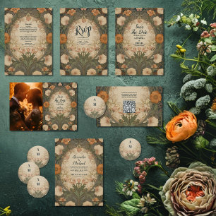 Adesivo Casamento Encantado de Arte Nouveau