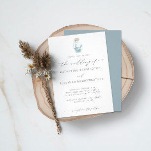 Casamento de Script Moderno de Seashell em Praia B