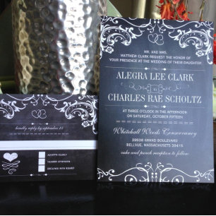 Convites Convidado para Tipografia da Borda Moderna