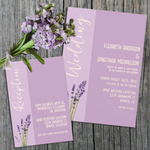 Convites Lavanda Love Wedding