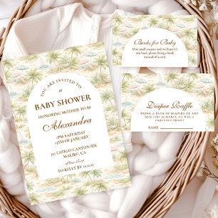 Convites Animais Lindos de Berçário Tropical Festa do Bebê
