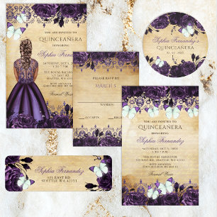 Adesivo Borboleta Floral Rústica Vintage