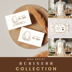 Cartão De Agradecimento Cabeleireiro do Salon Floral Romântico