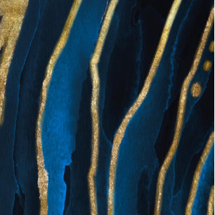 Convites Marinho Azul e Floresta de Folha Ouro