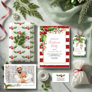 Etiqueta Casamento Botânico Floral Azul-Sunflower e Marinho