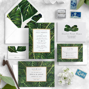 Convites Romance tropical II